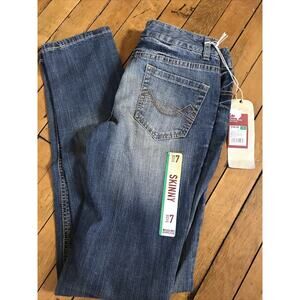 Mossimo Blue Jeans Stretch Skinny Classic Low Rise‎ Denim Women's Size 7 Juniors